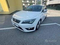Usata Seat Leon ST Business 150 CV (110 kW) 2017 Bianco Station wagon