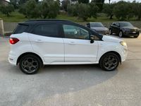 Usata Ford Ecosport ST-Line 100 CV (73 kW) 2019 Bianco SUV