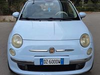 Usata Fiat 500 Lounge 69 CV (50 kW) 2009 Blu Cabrio