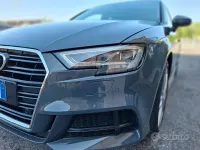 Usata Audi A3 S-Line 131 CV (96 kW) 2019 Grigio Berlina