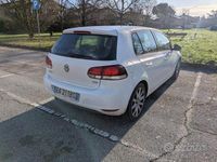 Usata VW Golf VI Highline 105 CV (77 kW) 2010 Bianco Utilitaria