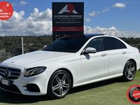 Usata Mercedes E220 AMG Line Premium Plus 194 CV (142 kW) 2017 Bianco Berlina