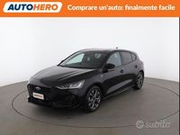 Usata Ford Focus ST-Line X 125 CV (91 kW) 2022 Nero Berlina