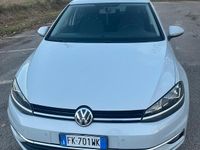 Usata VW Golf VII 115 CV (84 kW) 2017 Bianco Berlina