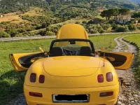 Usata Fiat Barchetta 131 CV (96 kW) 1998 Giallo Cabrio