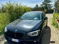 Usata BMW 120 Sport Line 184 CV (135 kW) 2011 Nero Utilitaria