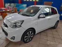 Usata Nissan Micra Tekna 80 CV (58 kW) 2015 Bianco Utilitaria