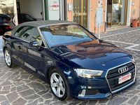 Usata Audi A3 Cabriolet Design 150 CV (110 kW) 2017 Blu Cabrio