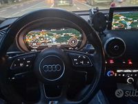 Usata Audi A3 150 CV (110 kW) 2019 Grigio Berlina