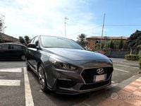 Usata Hyundai i30 N Line 136 CV (100 kW) 2019 Grigio Berlina