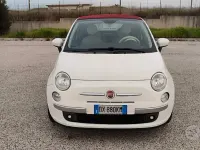 Usata Fiat 500 Sport 75 CV (55 kW) 2009 Bianco Cabrio