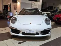 Usata Porsche 991 400 CV (294 kW) 2015 C9a  pure white Cabrio