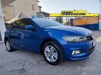 Usata VW Polo Comfortline 95 CV (69 kW) 2018 Blu Utilitaria