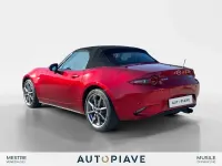 Usata Mazda MX5 Exclusive-Line 184 CV (135 kW) 2023 Rosso Cabrio