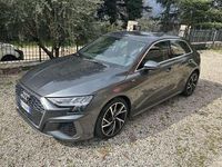 Usata Audi A3 S-Line 116 CV (85 kW) 2021 Grigio Berlina