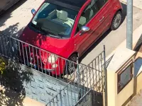 Usata Fiat 500 69 CV (50 kW) 2008 Rosso Utilitaria