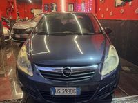 Usata Opel Corsa Enjoy 80 CV (58 kW) 2009 Blu Berlina