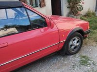 Begagnad Ford Escort Cabriolet 1985 Röd Cab