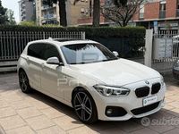 Usata BMW 118 M Sport 136 CV (100 kW) 2019 Bianco Utilitaria