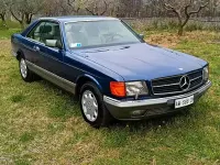 Usata Mercedes 500 231 CV (169 kW) 1984 Blu Coupé