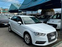 Usata Audi A3 Ambition 110 CV (80 kW) 2015 Bianco Berlina