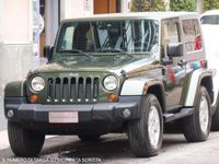 usata Jeep Wrangler 2.8 CRD SAHARA UNIPROP TAGLIANDI DISTRIBUZIONE OK