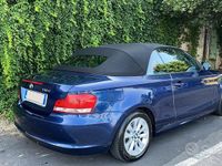 Usata BMW 118 Cabriolet Comfort Edition 143 CV (105 kW) 2012 Blu Cabrio
