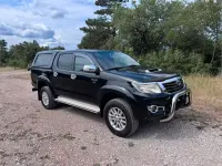 Usata Toyota HiLux 171 CV (125 kW) 2012 Nero Pick-up