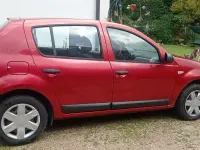 Usata Dacia Sandero 75 CV (55 kW) 2009 Rosso Berlina