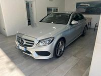 Usata Mercedes C220 Premium 170 CV (125 kW) 2014 Argento Berlina