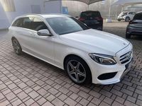 Usata Mercedes C220 Premium 170 CV (125 kW) 2018 Bianco Station wagon