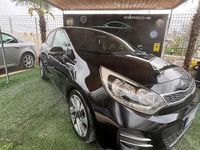 Usata Kia Rio 75 CV (55 kW) 2016 Nero Utilitaria