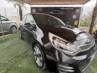 Usado Kia Rio 90 CV (66 kW) 2016 Negro Utilitario