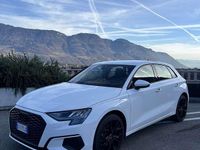 Usata Audi A3 Sportback e-tron Advanced 150 CV (110 kW) 2022 Bianco Utilitaria