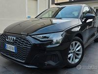 Usata Audi A3 Advanced 149 CV (109 kW) 2020 Nero Berlina