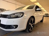 Usata VW Golf VI Highline 122 CV (89 kW) 2011 Bianco Utilitaria