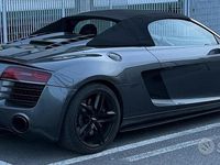 Usata Audi R8 Spyder Ambiente 430 CV (316 kW) 2014 Grigio Cabrio