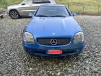 Usata Mercedes SLK200 163 CV (119 kW) 2002 Blu/azzurro Cabrio