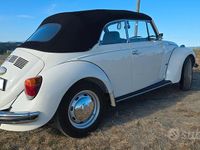Usata VW Beetle Cabriolet Karmann 1970 Bianco Cabrio