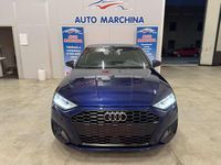 Usata Audi A3 Advanced 116 CV (85 kW) 2022 Blu/azzurro Berlina