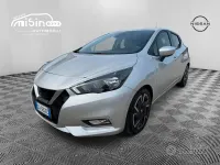 Usata Nissan Micra Tekna 92 CV (67 kW) 2022 Grigio Utilitaria