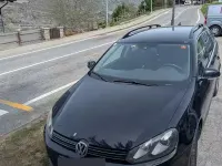 Usata VW Golf VI 105 CV (77 kW) 2011 Nero Utilitaria