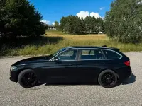 Usata BMW 320 Luxury Line 190 CV (139 kW) 2016 Nero Station wagon