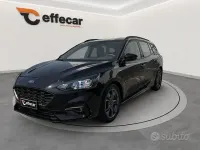 Usata Ford Focus ST-Line 120 CV (88 kW) 2021 Nero Station wagon