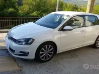 Usata VW Golf VII 116 CV (85 kW) 2014 Bianco Berlina