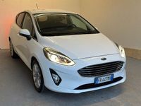 Usata Ford Fiesta Titanium 86 CV (63 kW) 2018 Bianco Utilitaria