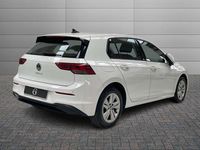Usata VW Golf VIII Life 131 CV (96 kW) 2020 Bianco Berlina