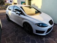 Usata Seat Leon 105 CV (77 kW) 2010 Bianco Utilitaria