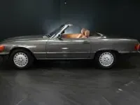 Usata Mercedes SL420 218 CV (160 kW) 1987 Grigio Cabrio