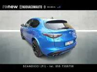 Usata Alfa Romeo Stelvio Quadrifoglio 510 CV (375 kW) 2020 Azzurro SUV